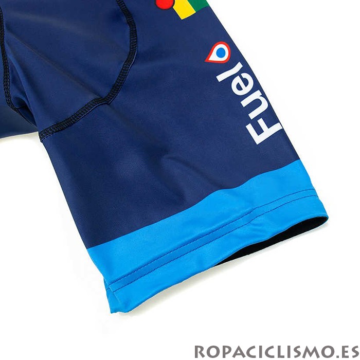 2020 Maillot Joker Fuel Tirantes Mangas Cortas Azul